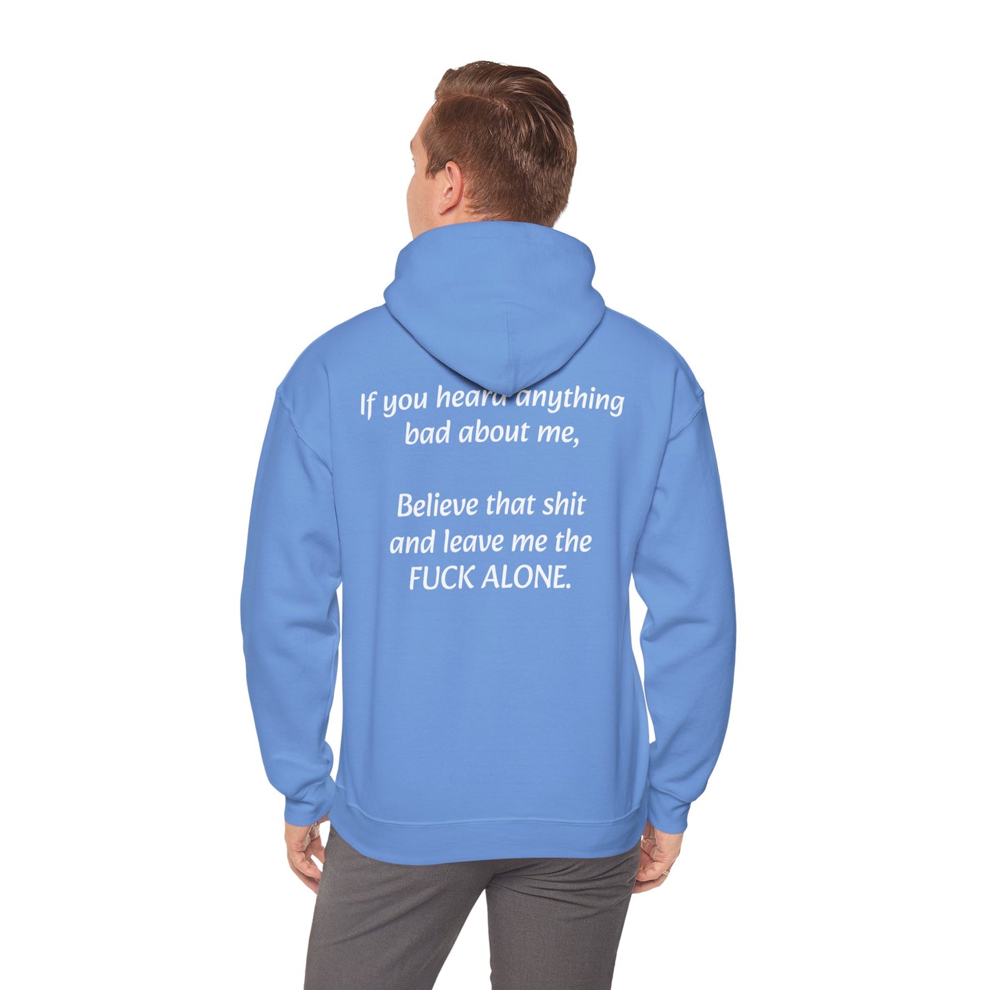 Leave me TF alone Unisex Heavy Blend™ Hooded Sweatshirt