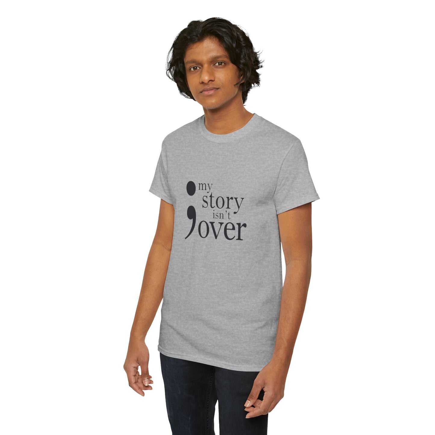 My story isn't over Unisex Heavy Cotton Tee