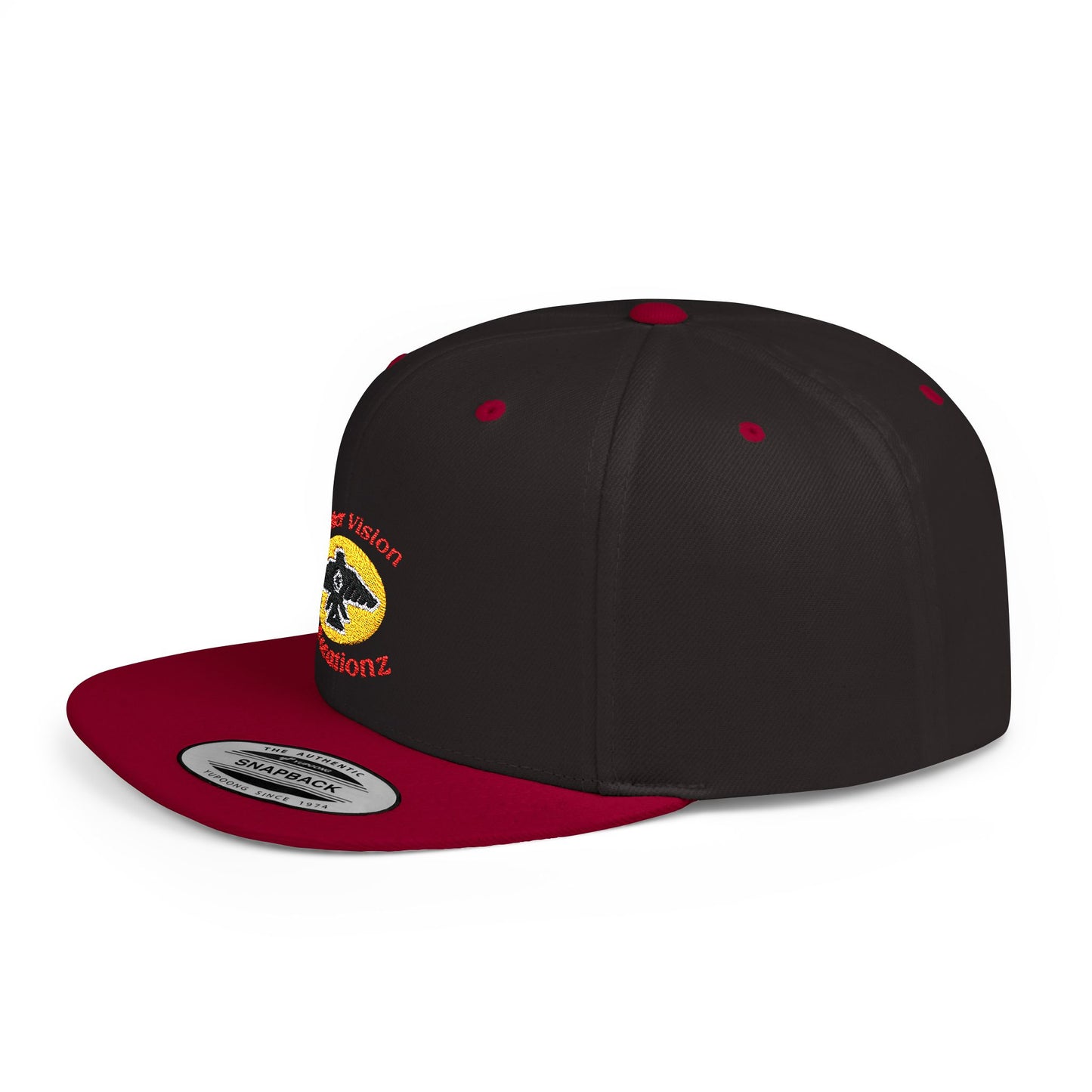 Sober Vision Creationz Flat Bill Snapback