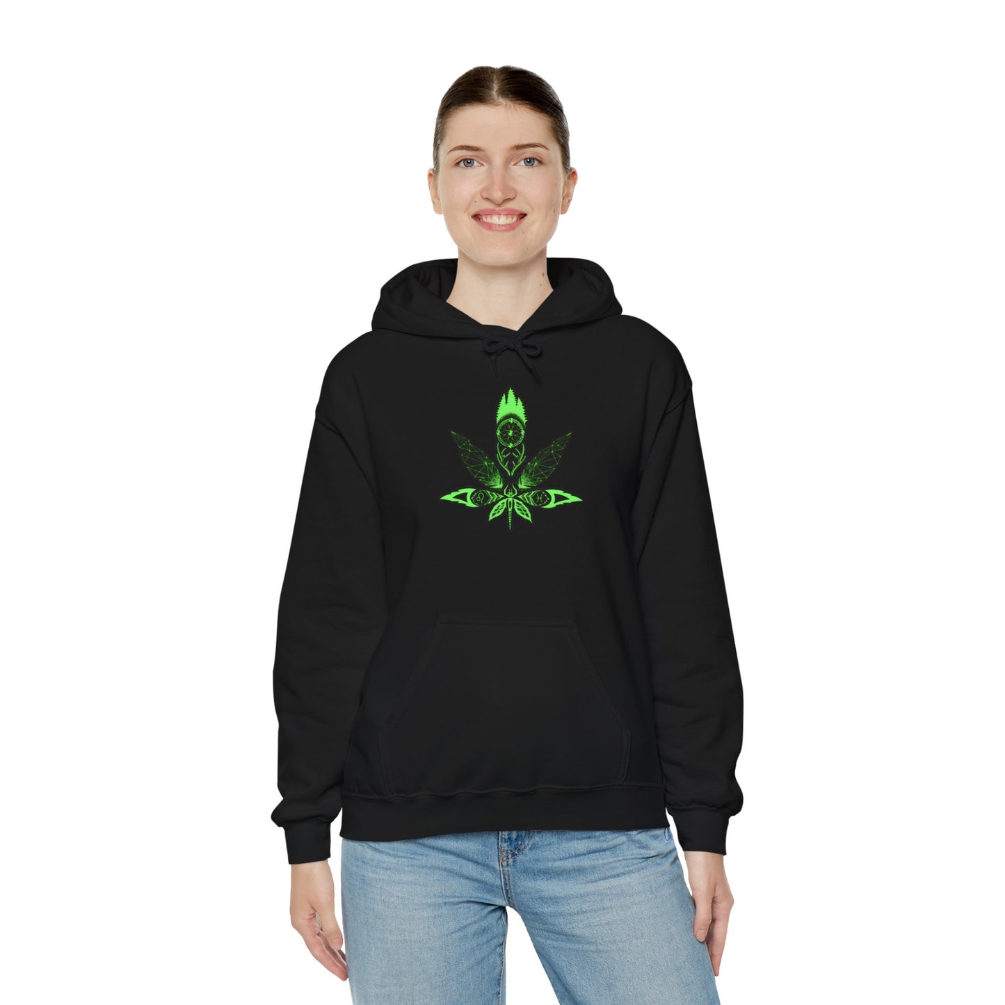 Healing Marijuana Unisex Heavy Blend™ Hooded Sweatshirt