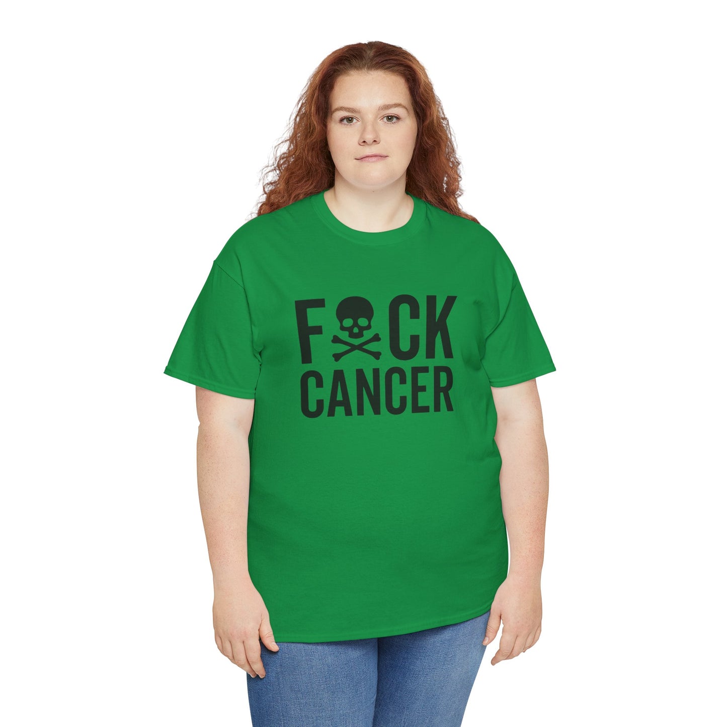 F*ck cancer Unisex Heavy Cotton Tee