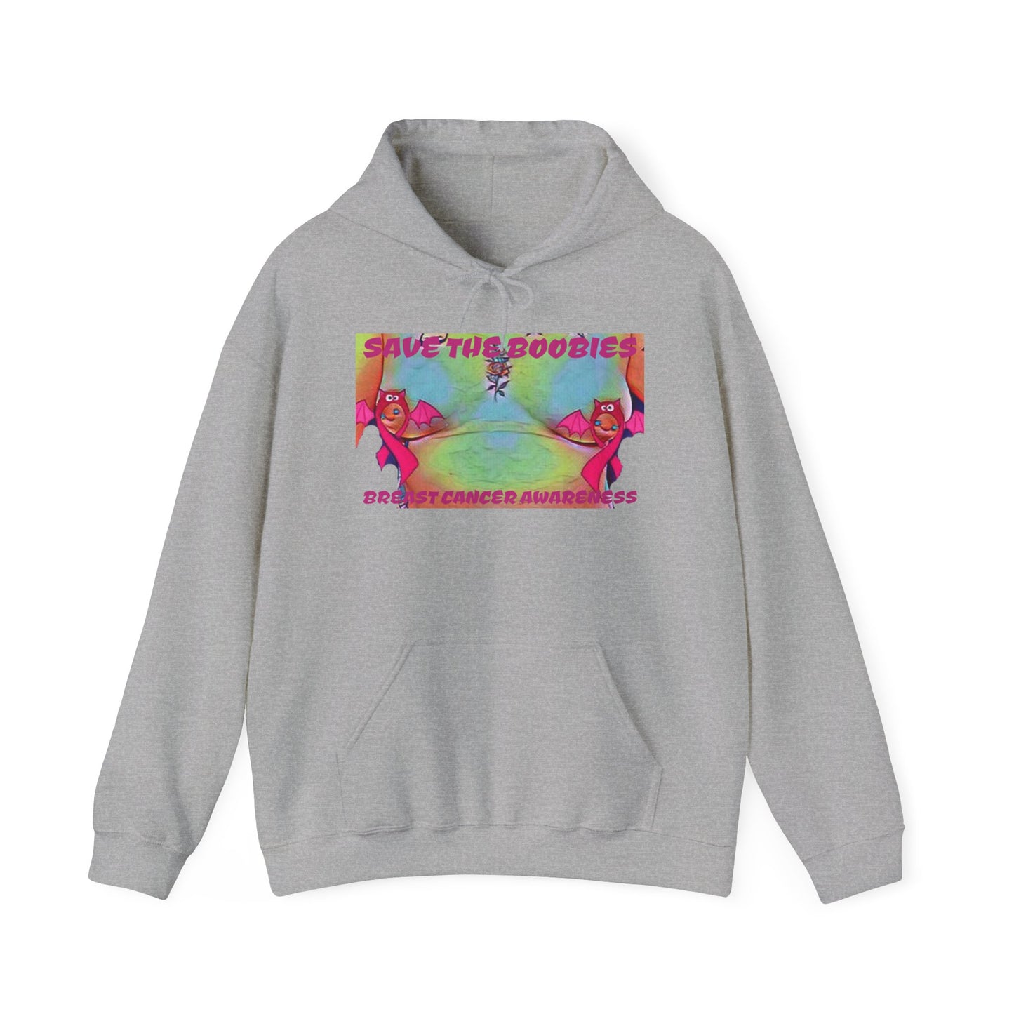 SAVE THE BOOBIES Hooded Sweatshirt