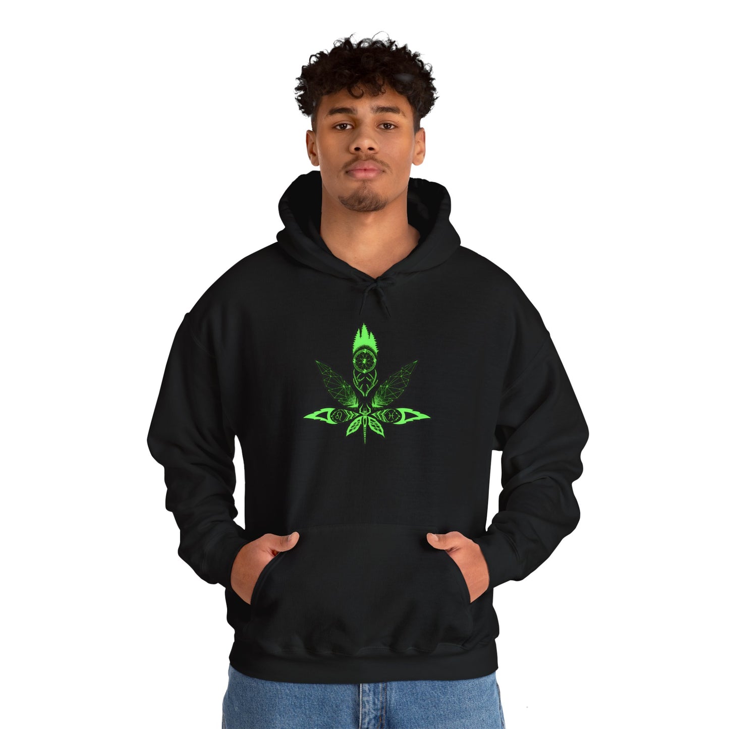 Healing Marijuana Unisex Heavy Blend™ Hooded Sweatshirt