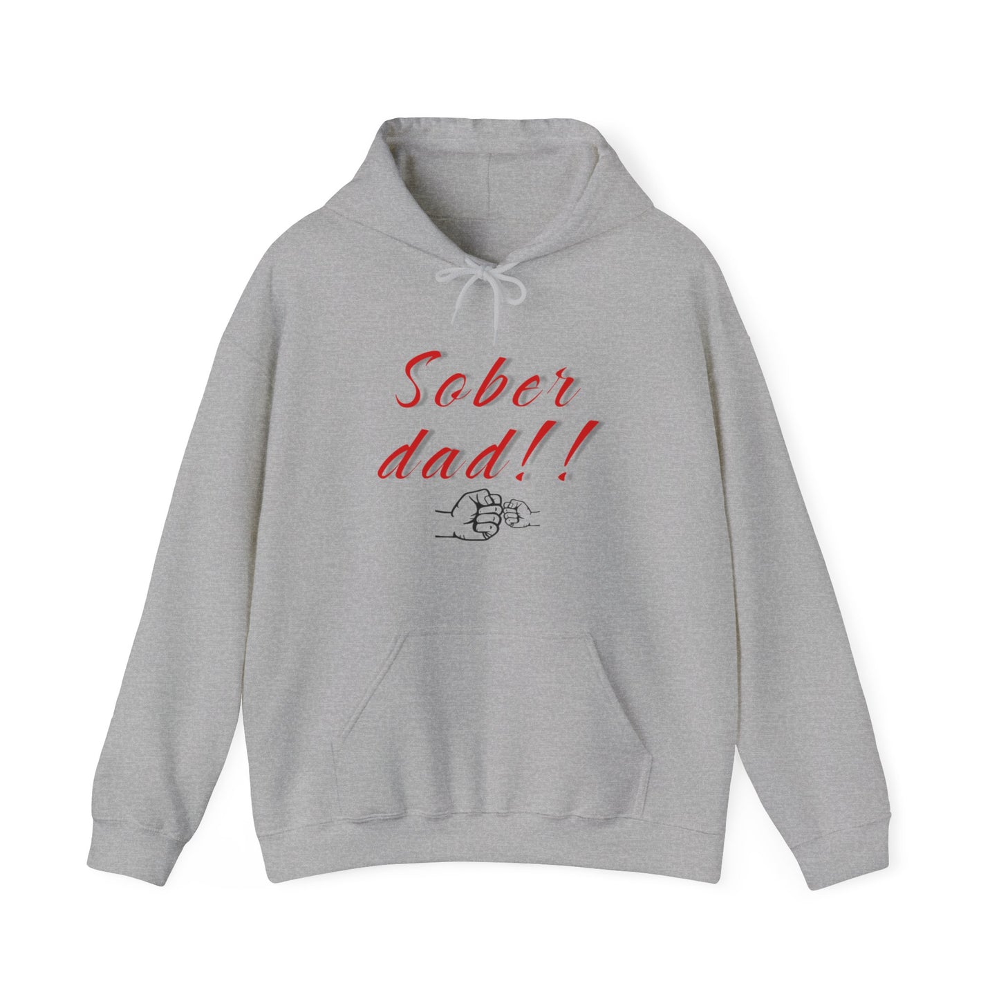 Sober dad Unisex Heavy Blend™ Hooded Sweatshirt