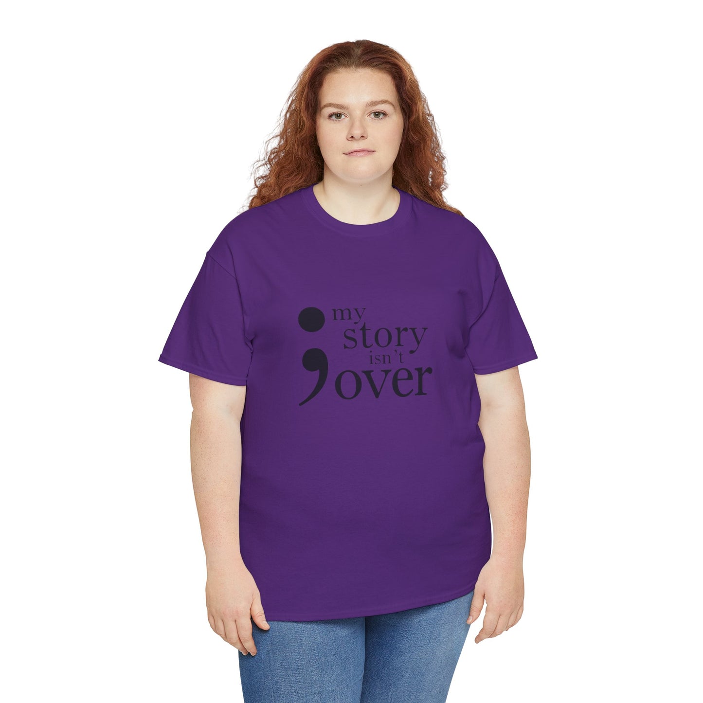 My story isn't over Unisex Heavy Cotton Tee