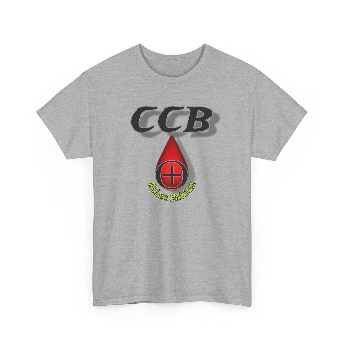 CCB type O positive Unisex Heavy Cotton Tee