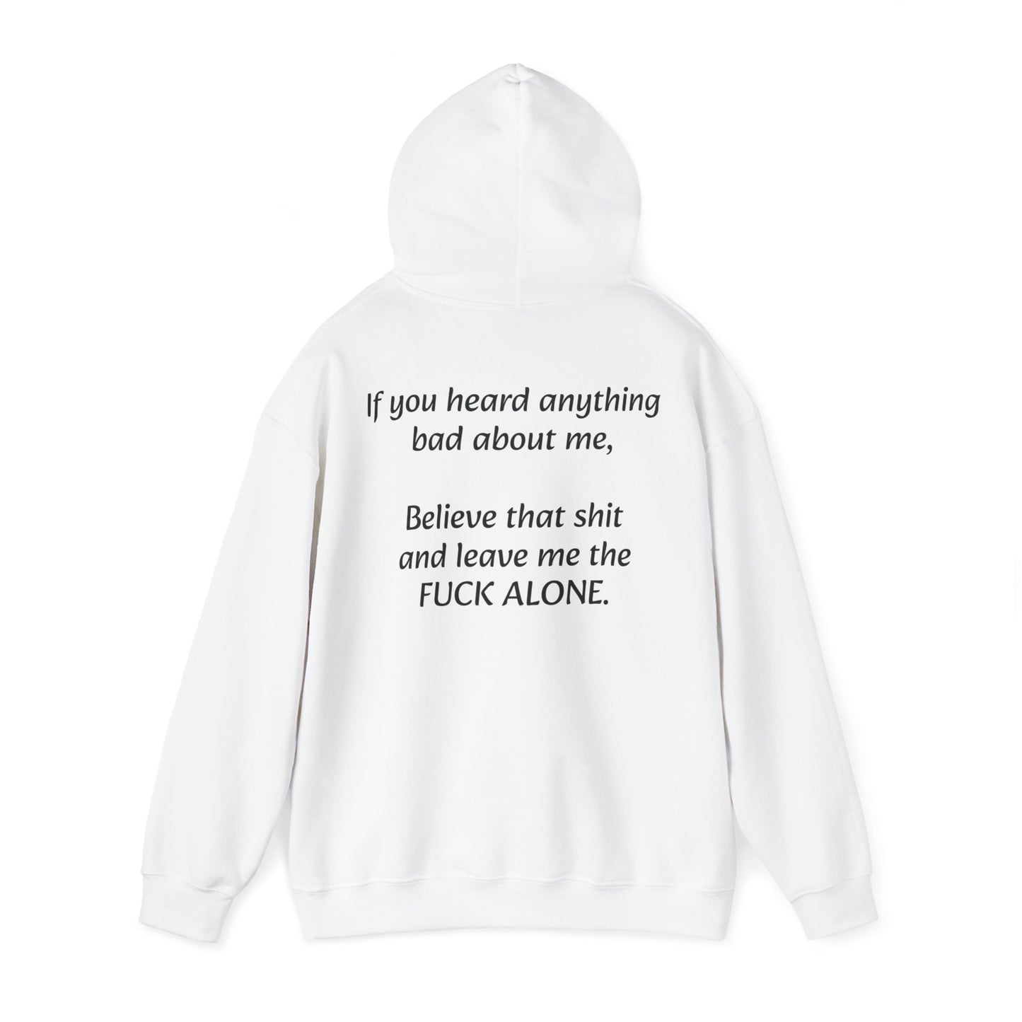 Leave me TF alone Unisex Heavy Blend™ Hooded Sweatshirt