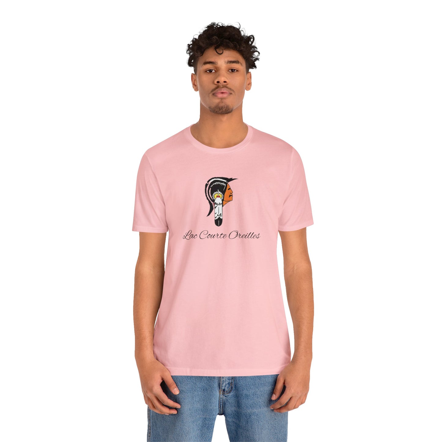 Lac Courte Oreilles logo Short Sleeve Tee