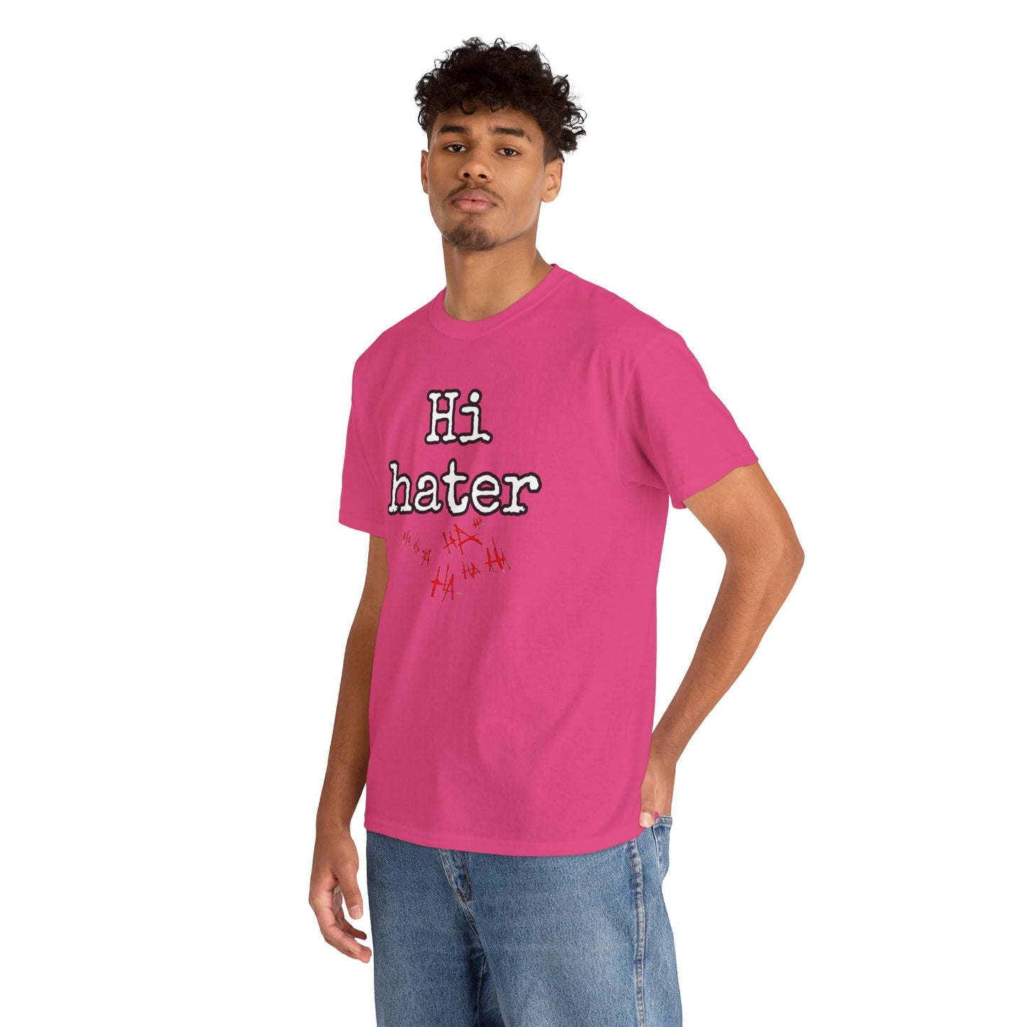 Hi hater Unisex Heavy Cotton Tee