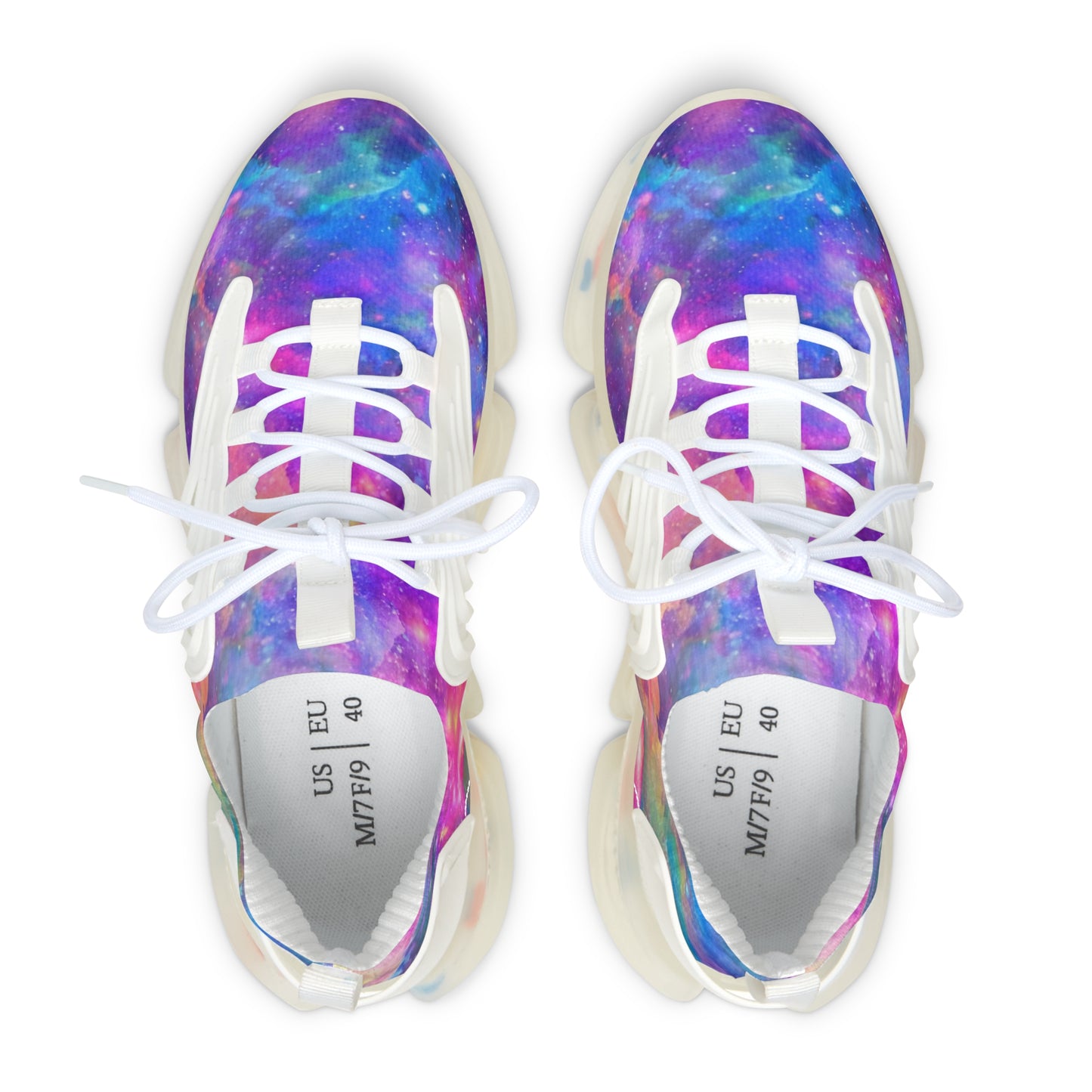 Women's girly galaxy Mesh Sneakers