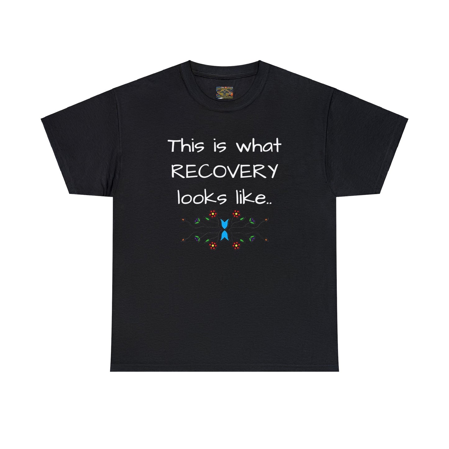 What RECOVERY looks like Unisex Heavy Cotton Tee