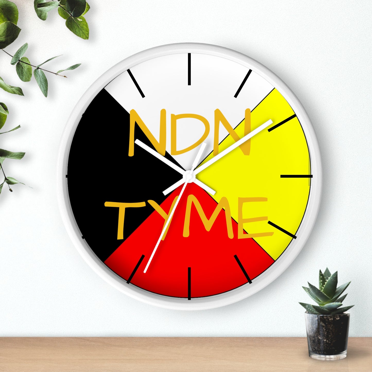 NDN TYME Wall Clock