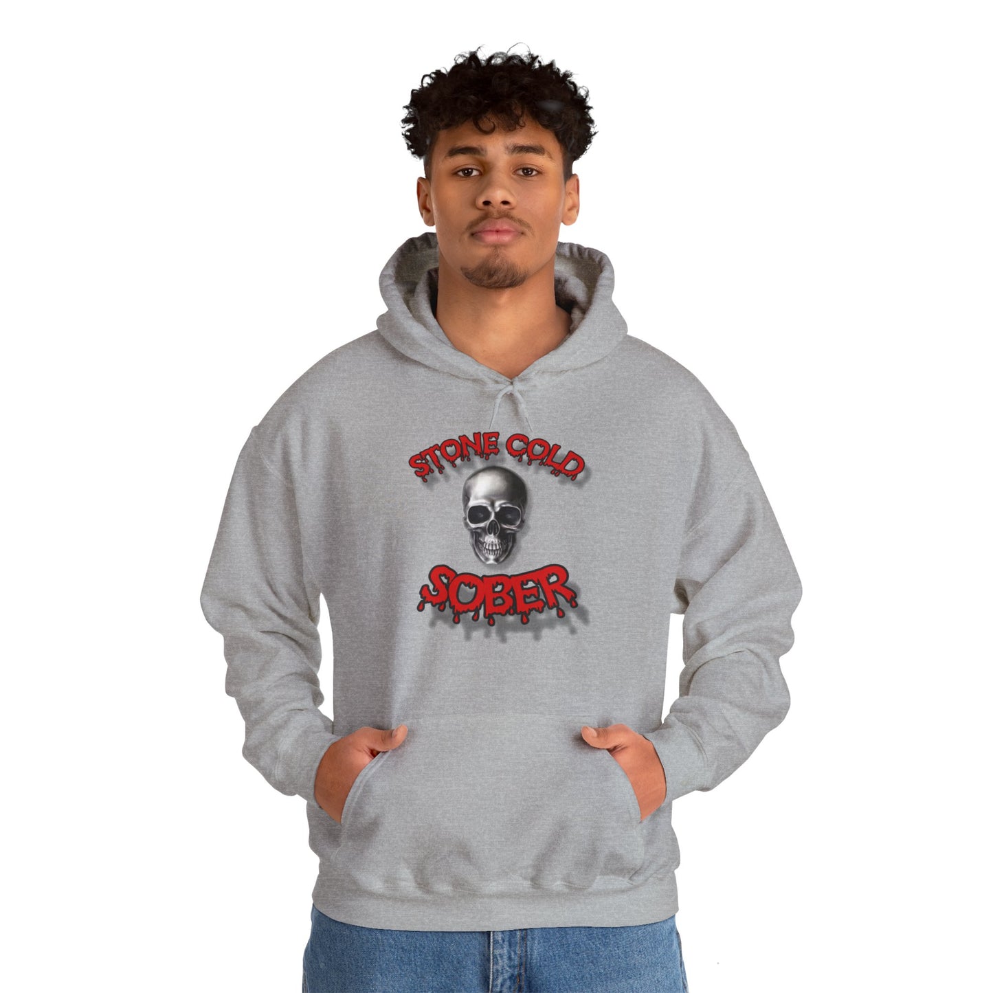 Stone Cold Sober Unisex Heavy Blend™ Hooded Sweatshirt