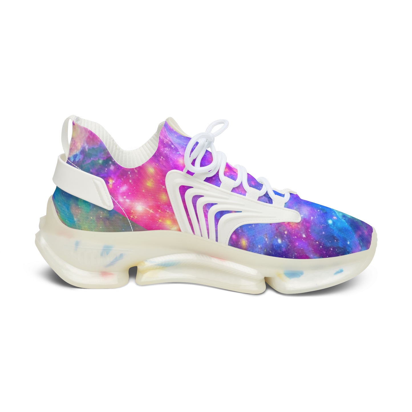 Women's girly galaxy Mesh Sneakers