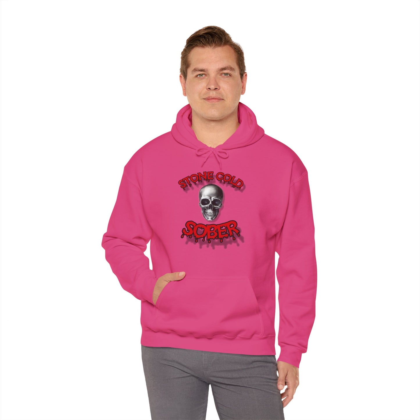 Stone Cold Sober Unisex Heavy Blend™ Hooded Sweatshirt