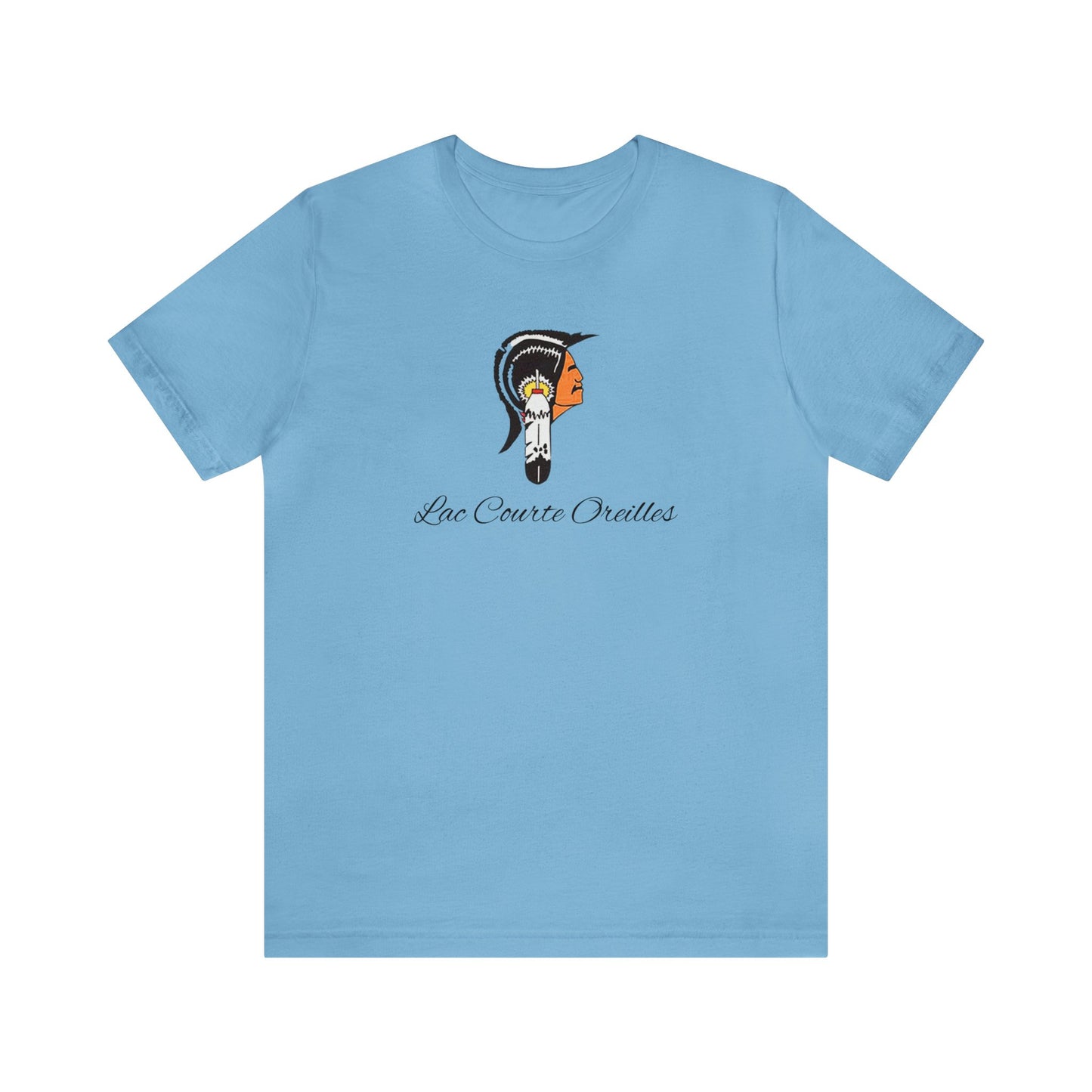 Lac Courte Oreilles logo Short Sleeve Tee