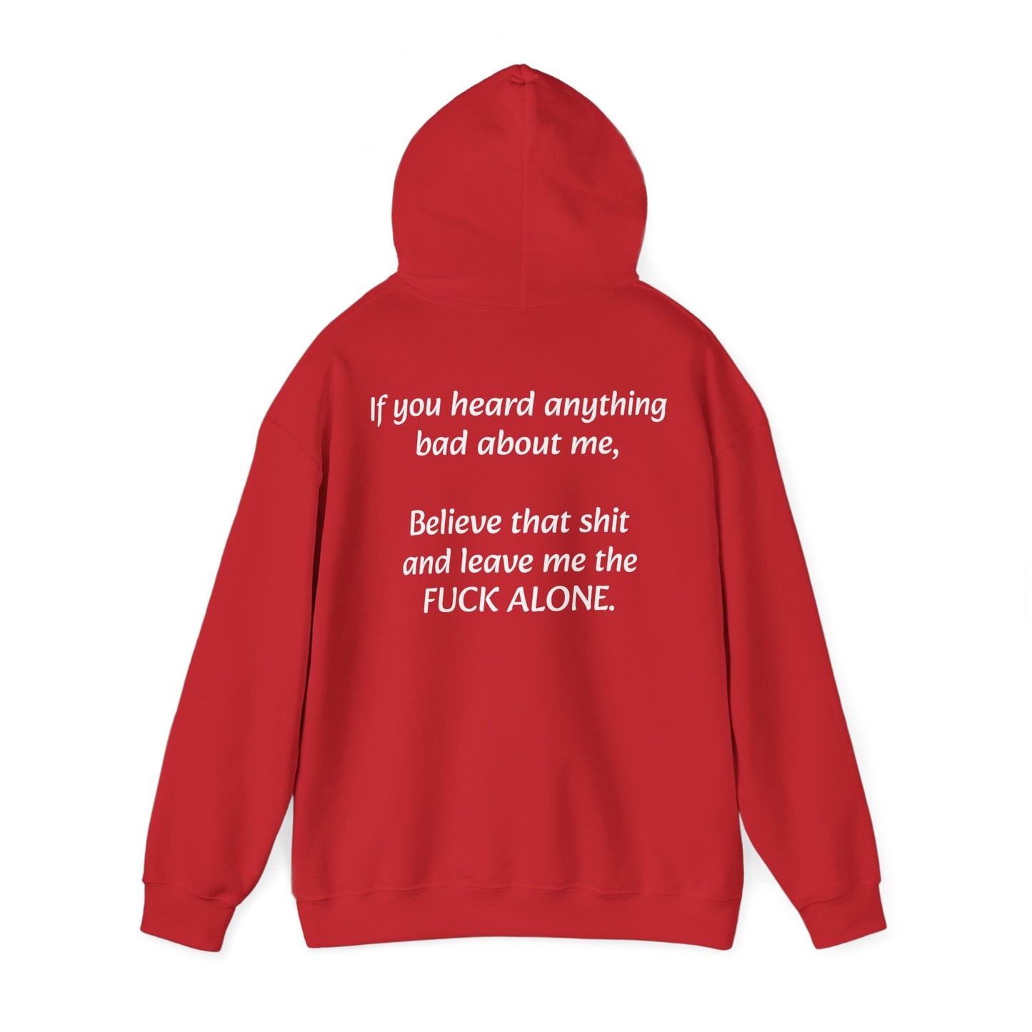 Leave me TF alone Unisex Heavy Blend™ Hooded Sweatshirt