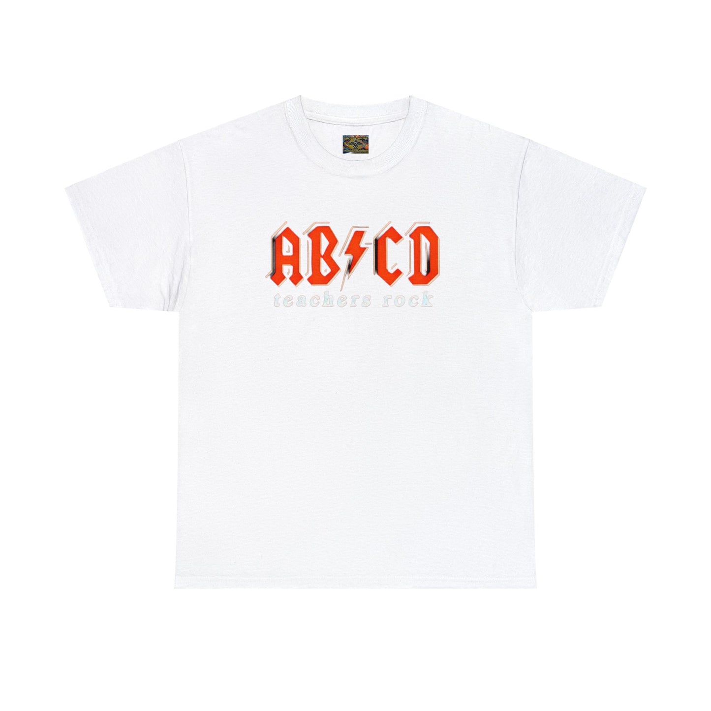 Teachers Rock AB*CD Unisex Heavy Cotton Tee