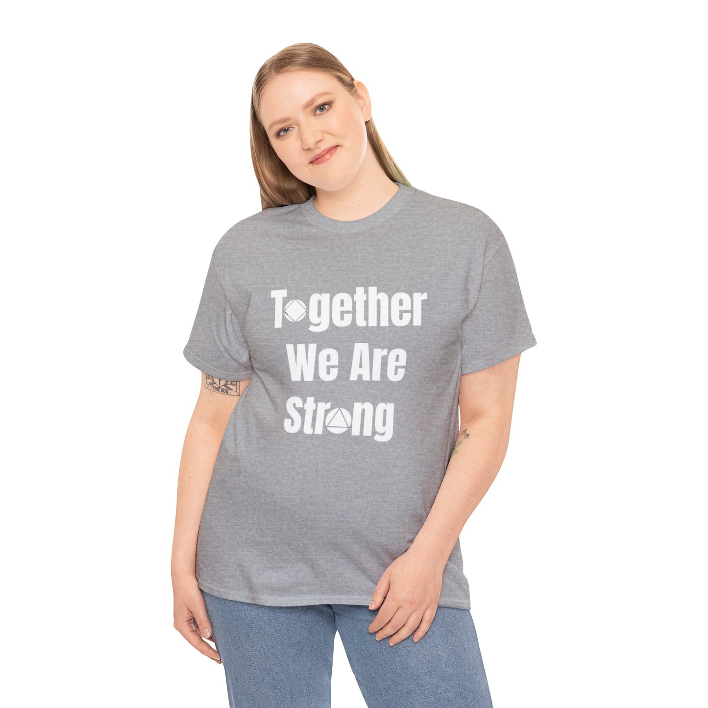 Together We Are Strong Unisex Heavy Cotton Tee