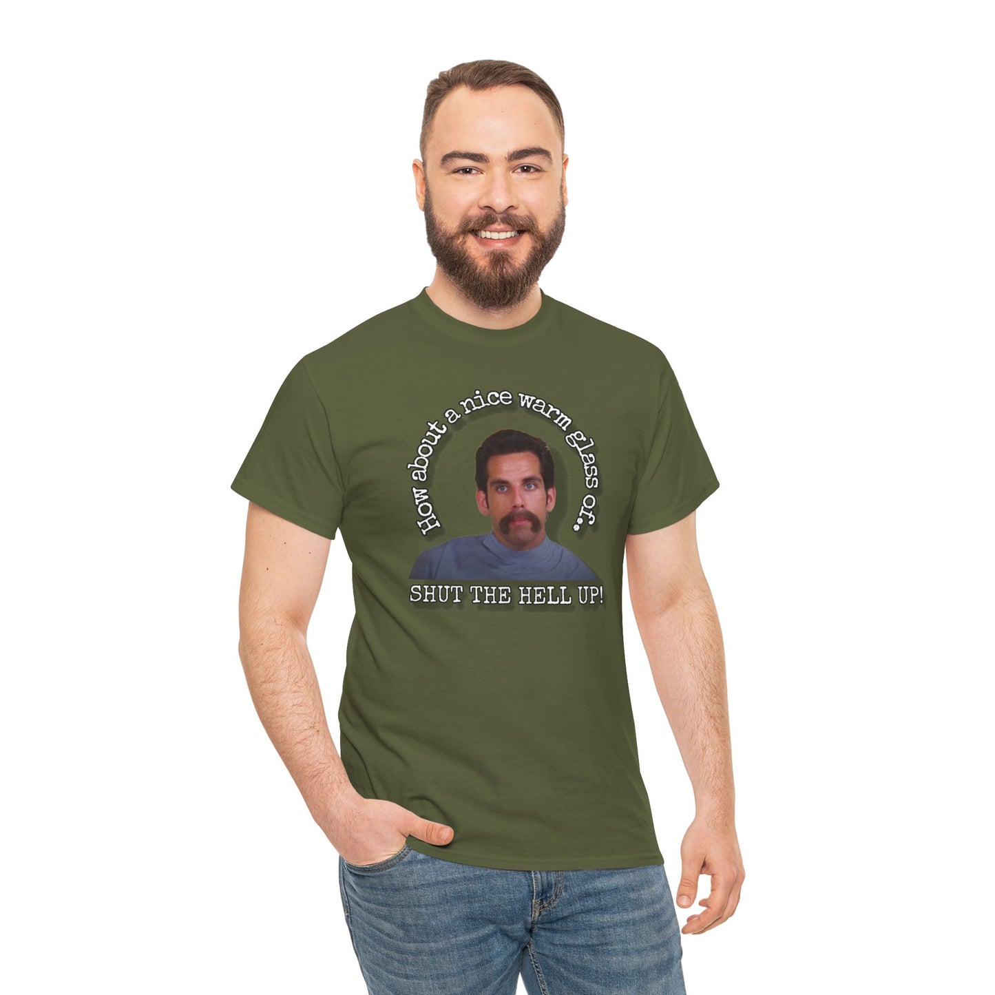 Warm glass of... sthu Unisex Heavy Cotton Tee