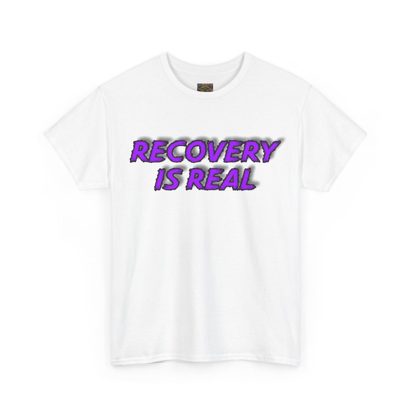 Recovery Is Real Unisex Heavy Cotton Tee