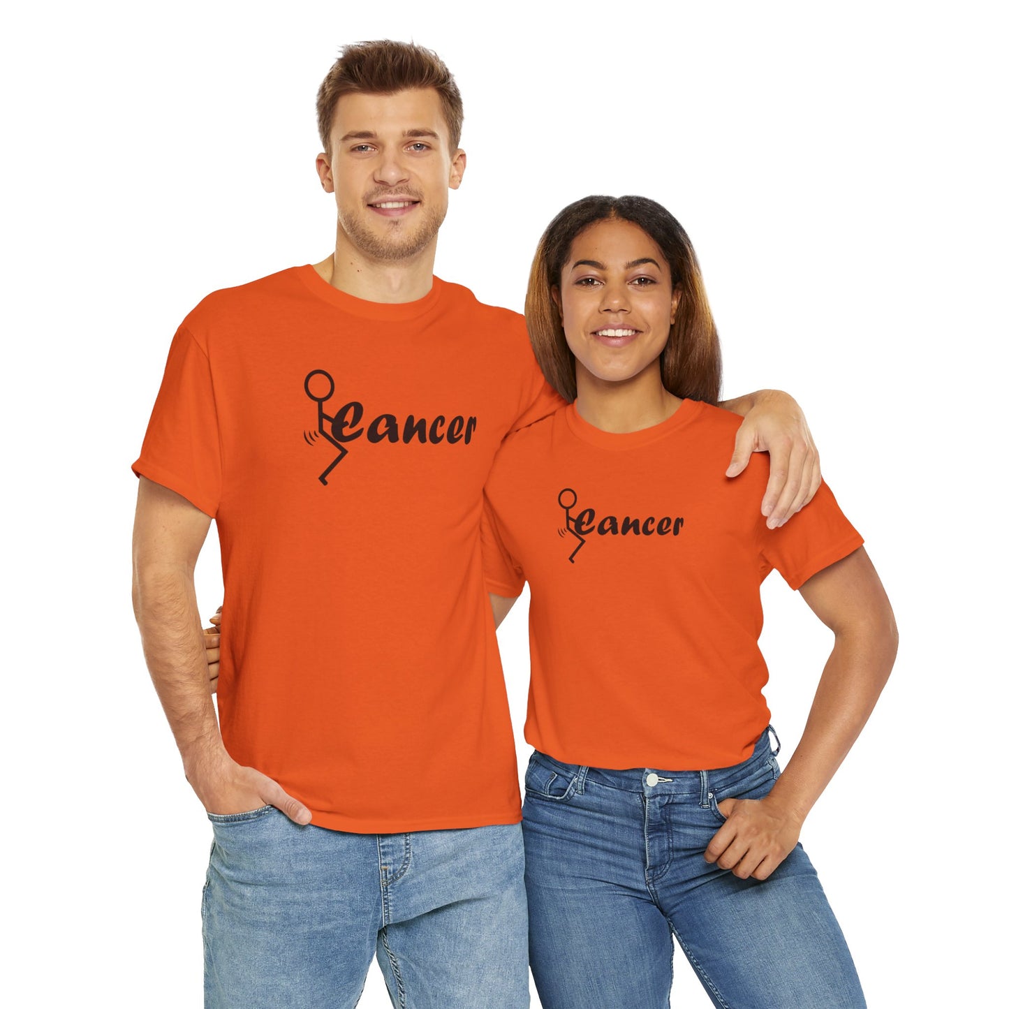 F*ck CANCER Unisex Heavy Cotton Tee