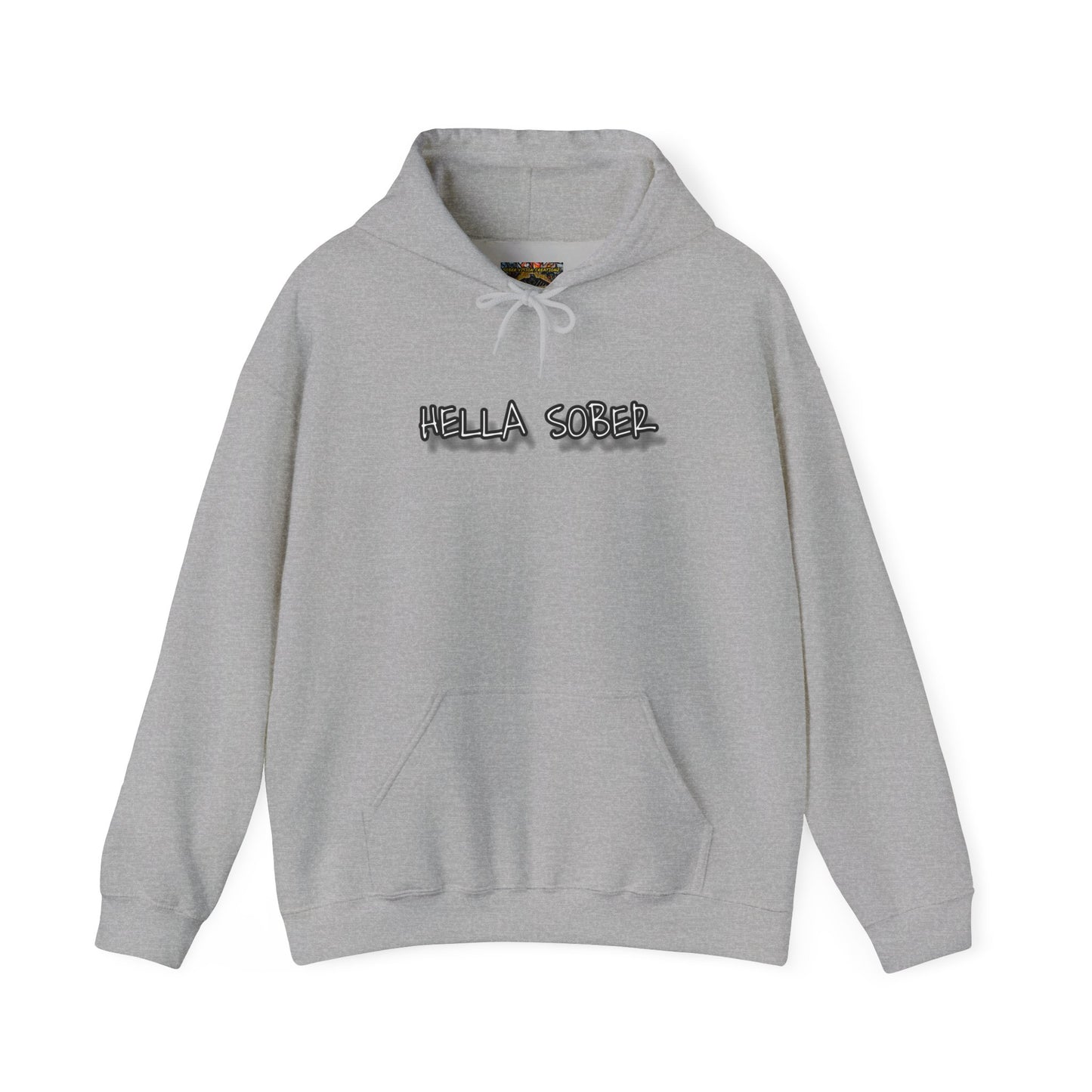 Hella Sober Unisex Heavy Blend™ Hooded Sweatshirt