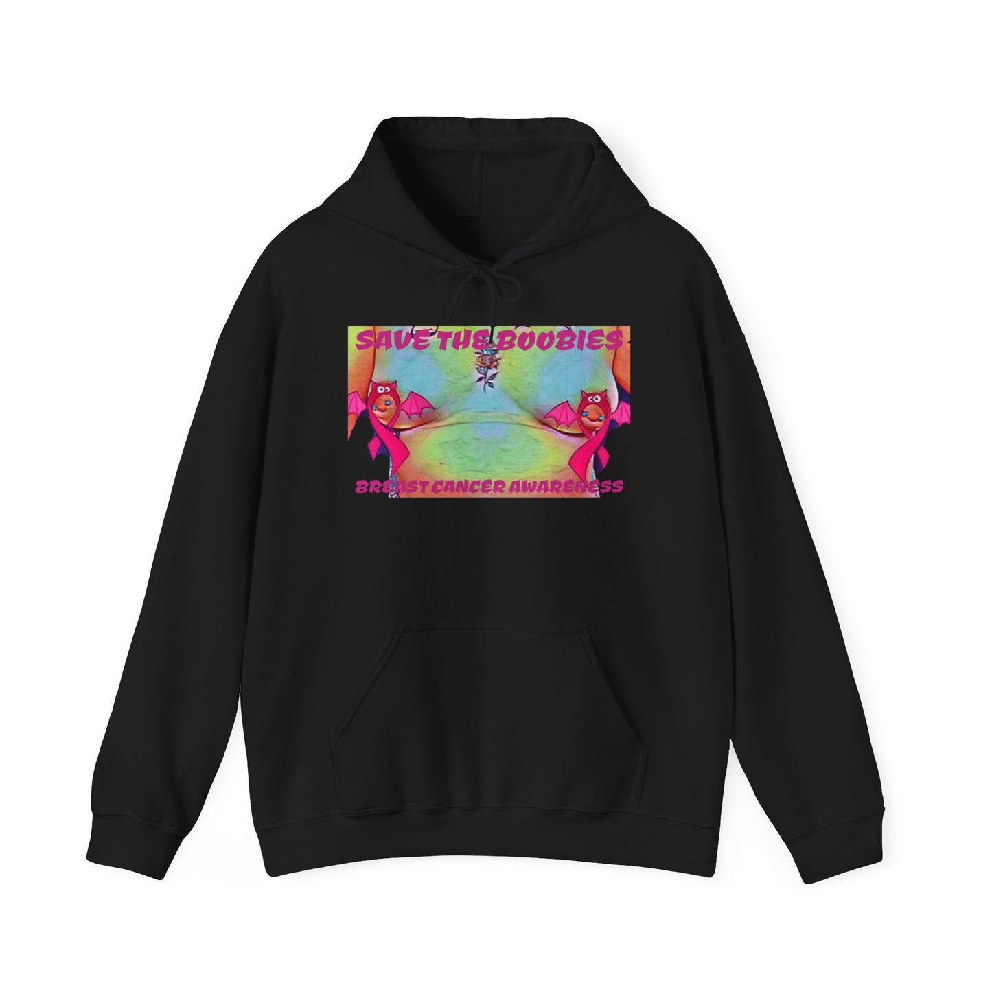 SAVE THE BOOBIES Hooded Sweatshirt