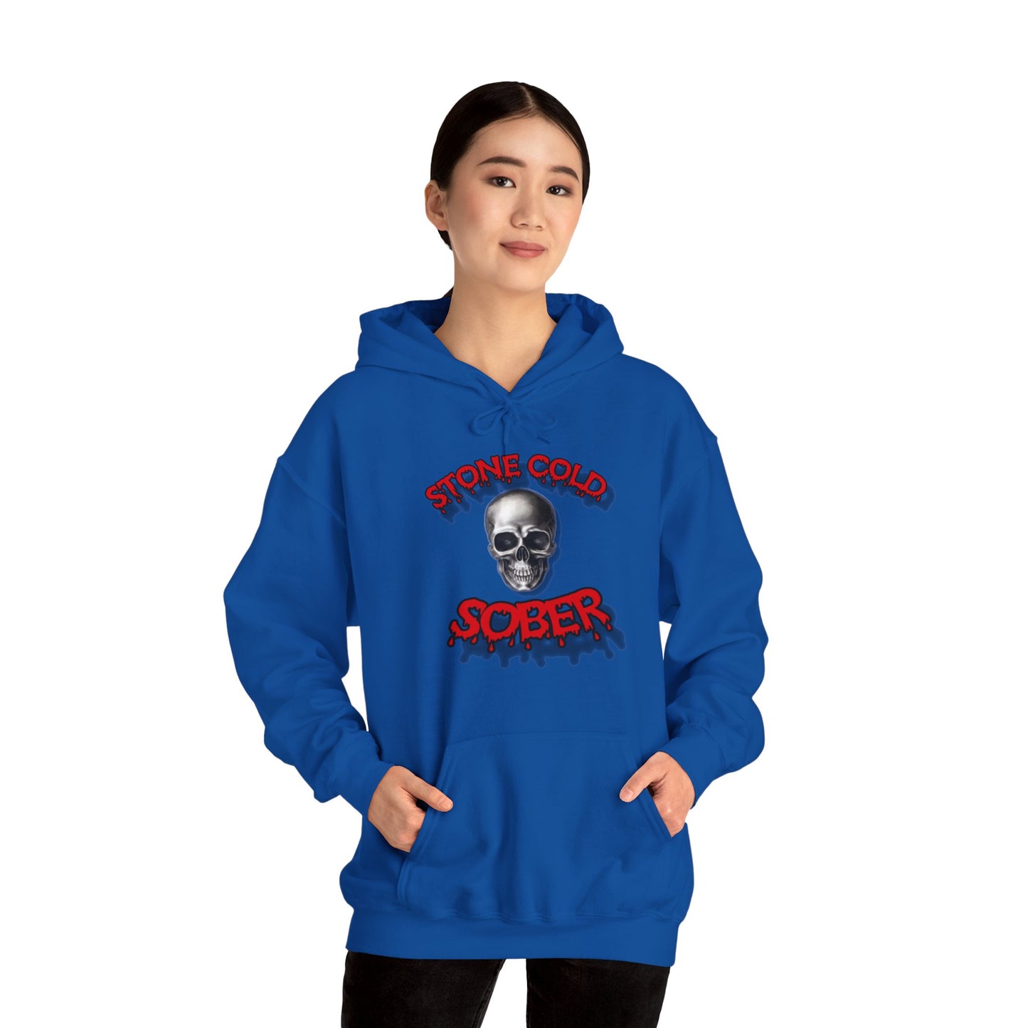 Stone Cold Sober Unisex Heavy Blend™ Hooded Sweatshirt