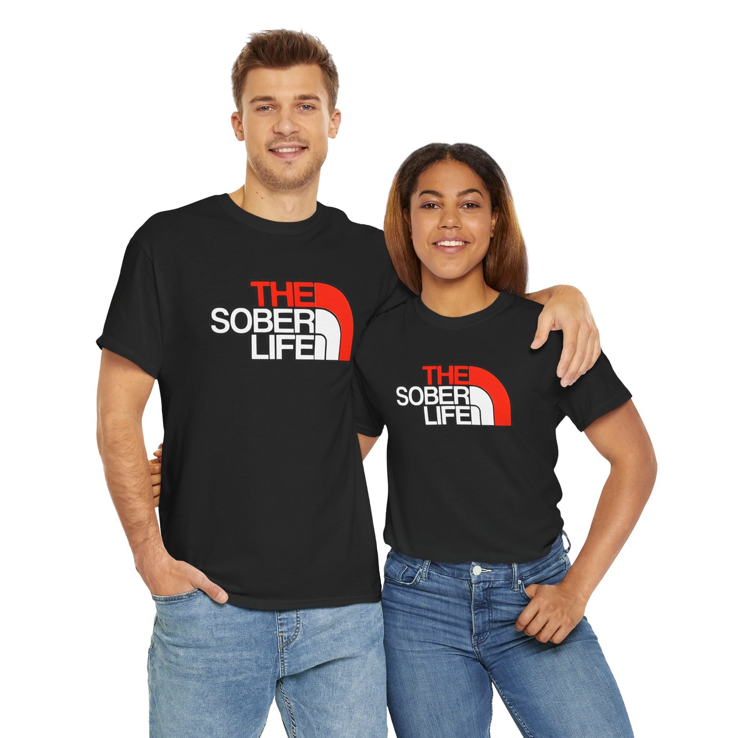 The Sober Life Unisex Heavy Cotton Tee