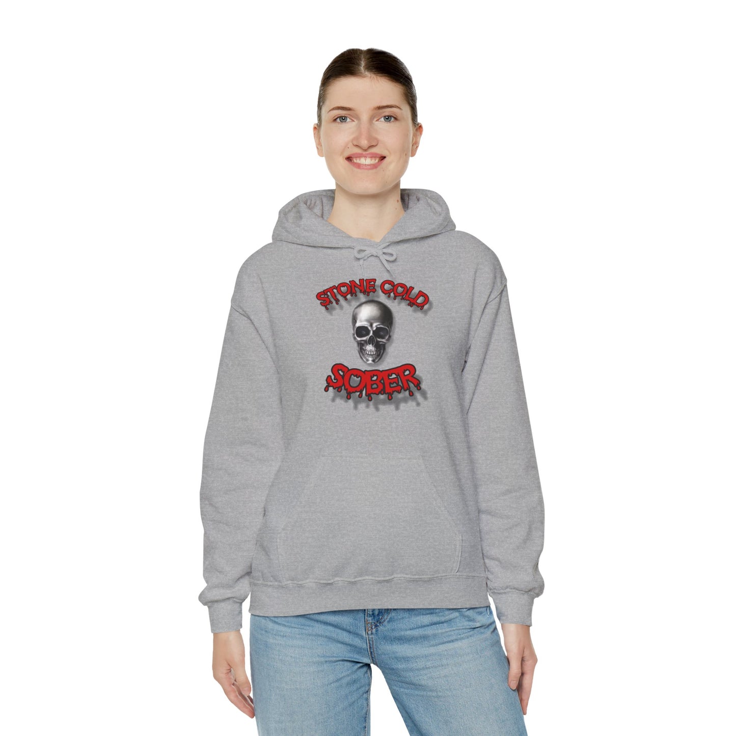 Stone Cold Sober Unisex Heavy Blend™ Hooded Sweatshirt