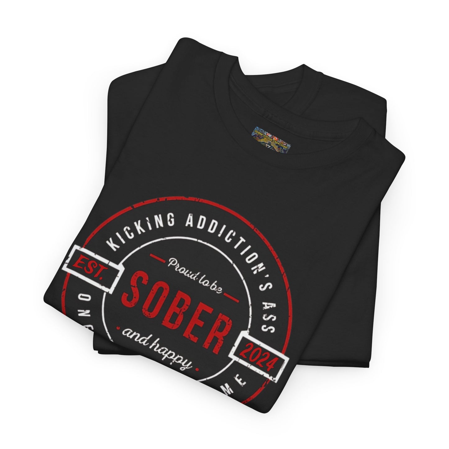 Kicking Addiction's A** Unisex Heavy Cotton Tee