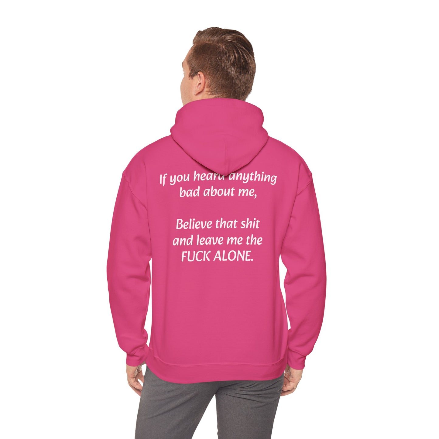 Leave me TF alone Unisex Heavy Blend™ Hooded Sweatshirt