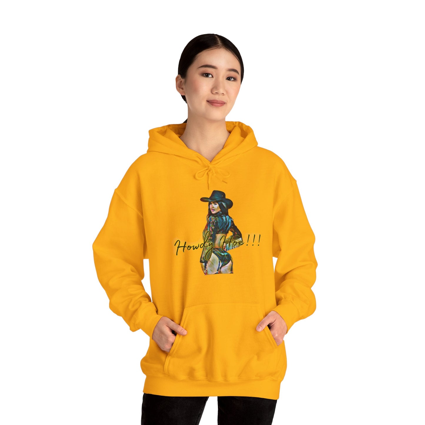 Howdy Hoe!! Unisex Heavy Blend™ Hooded Sweatshirt