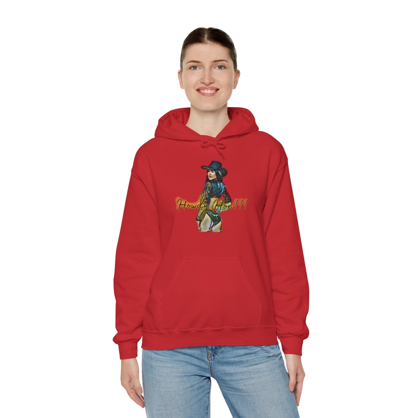 Howdy Hoe!! Unisex Heavy Blend™ Hooded Sweatshirt