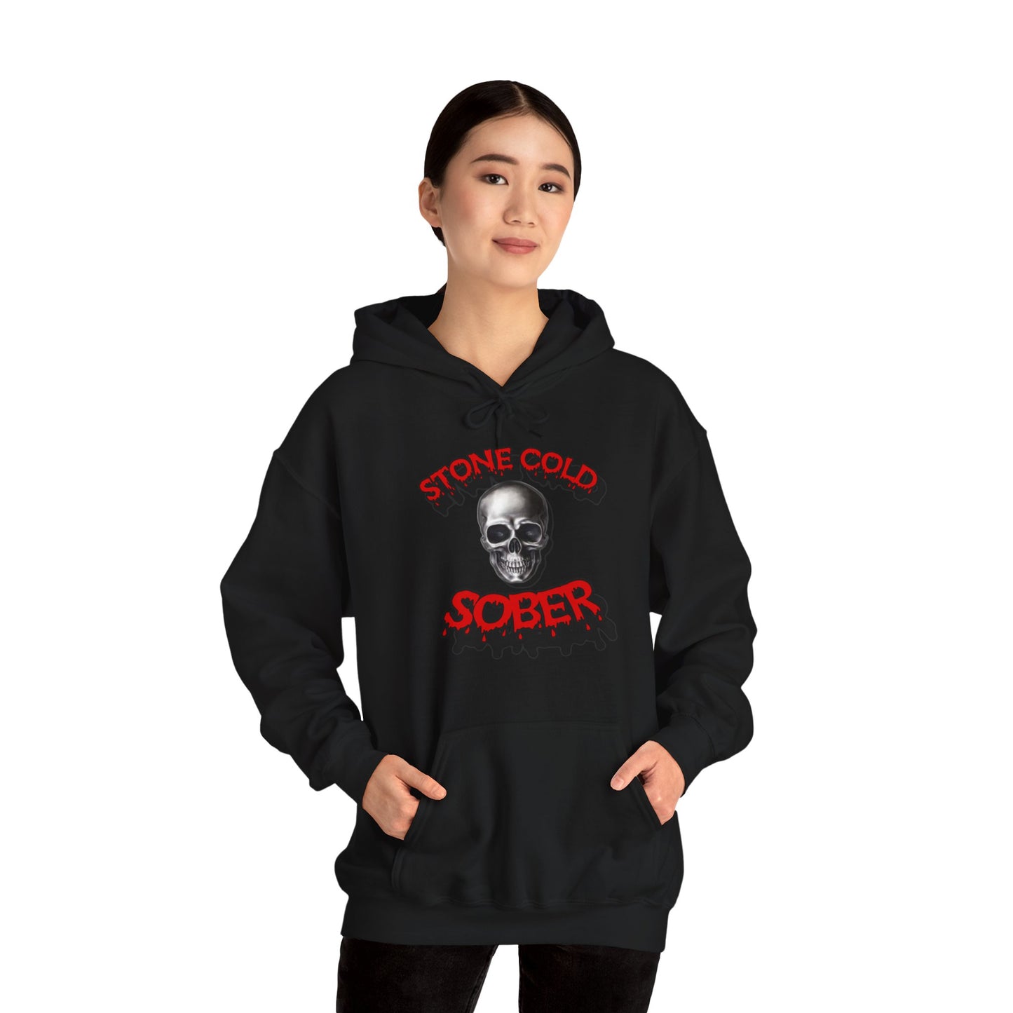 Stone Cold Sober Unisex Heavy Blend™ Hooded Sweatshirt