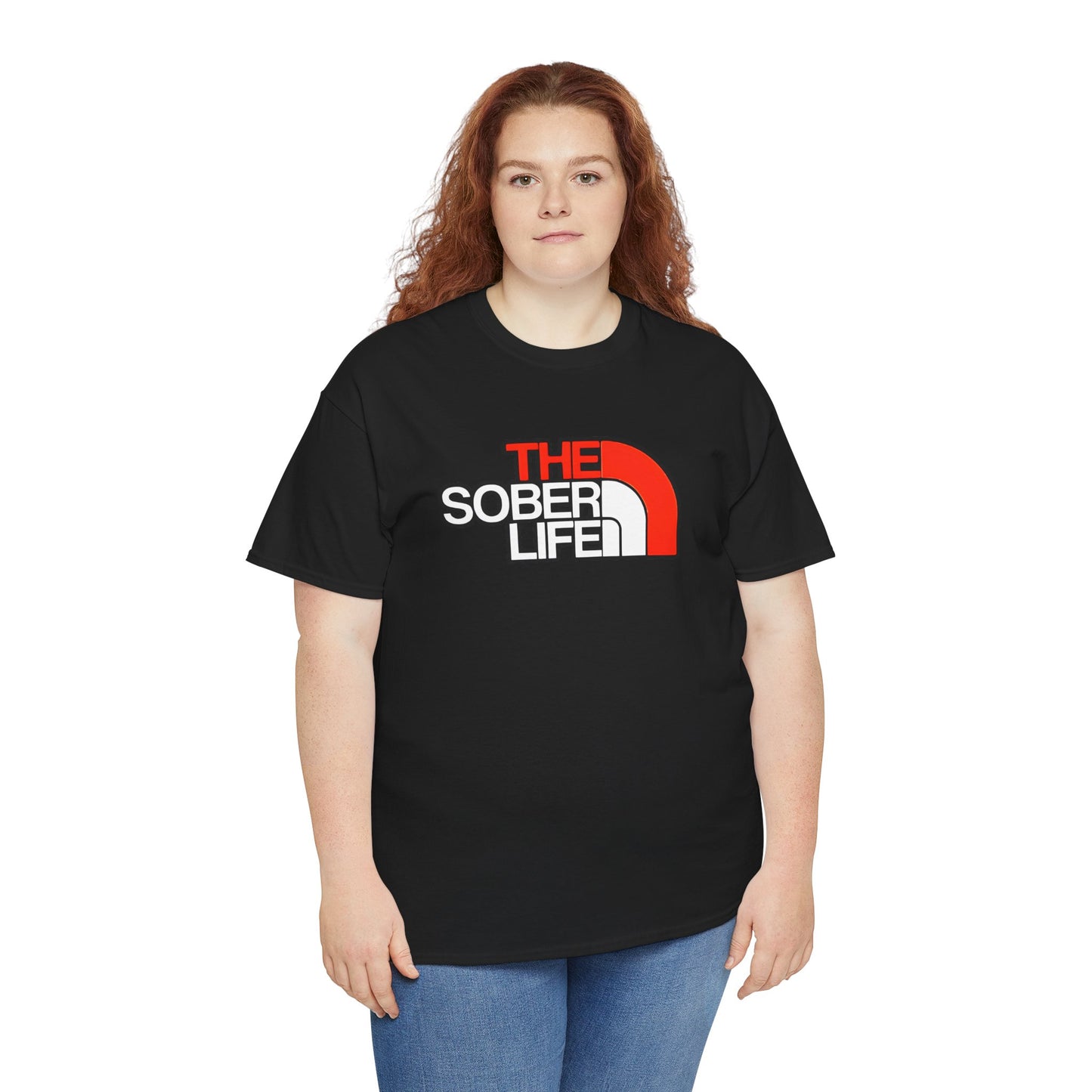The Sober Life Unisex Heavy Cotton Tee