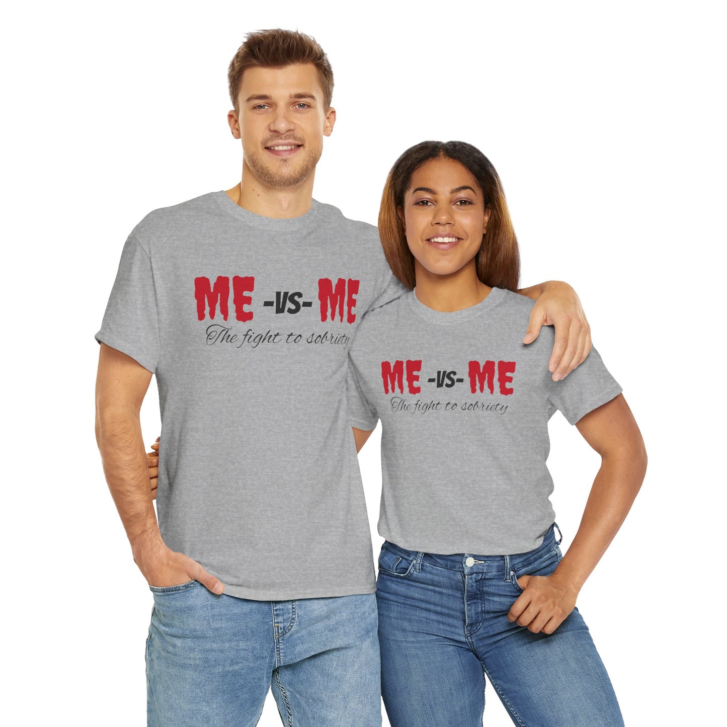 ME -vs- ME Unisex Heavy Cotton Tee