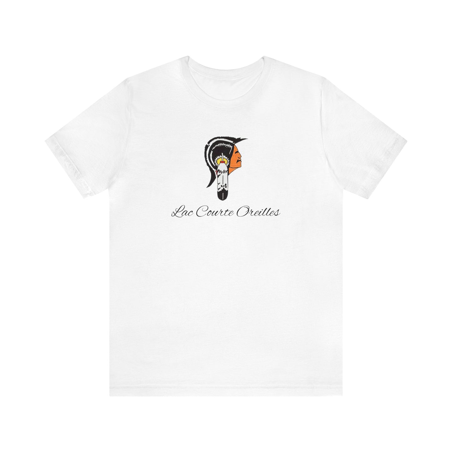 Lac Courte Oreilles logo Short Sleeve Tee