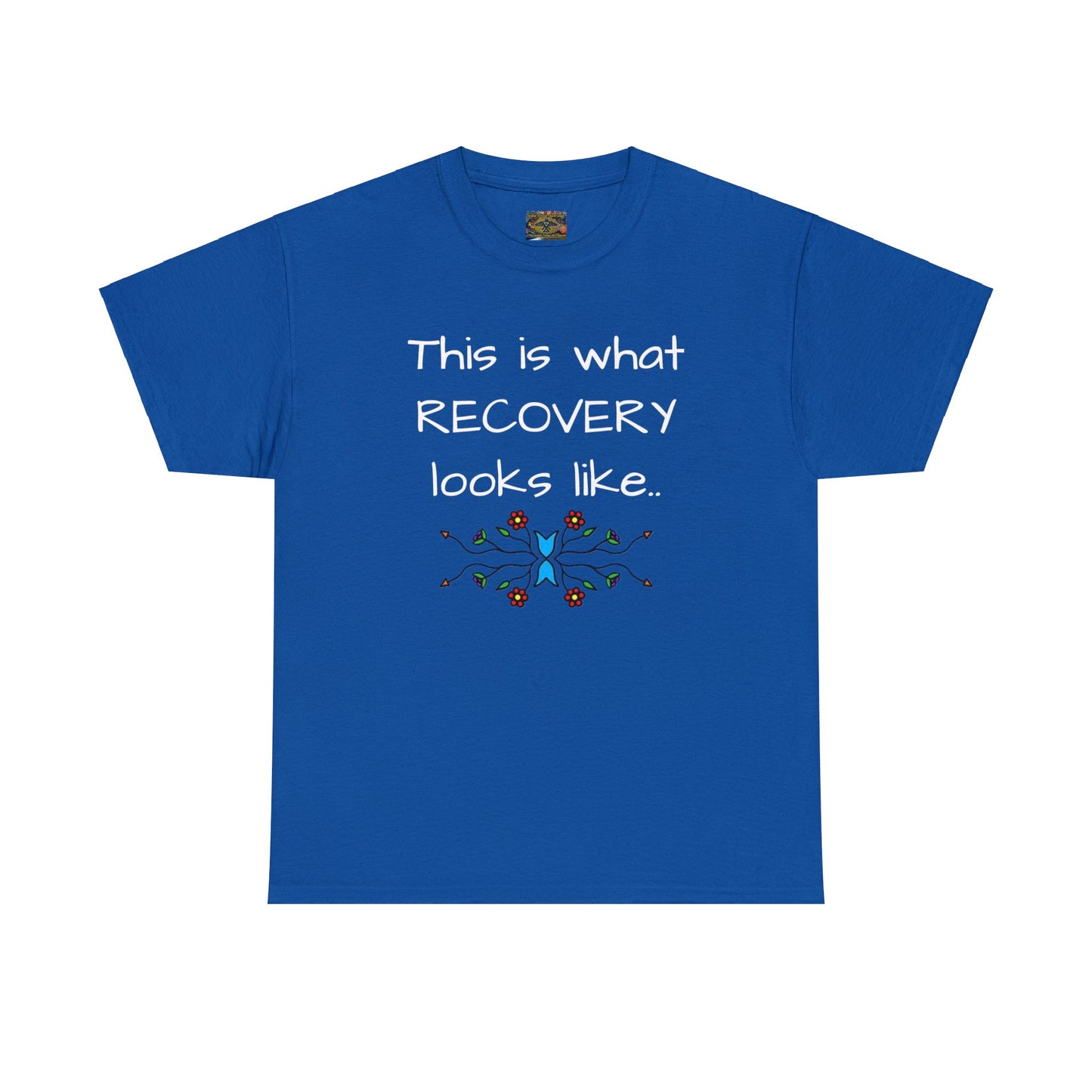 What RECOVERY looks like Unisex Heavy Cotton Tee