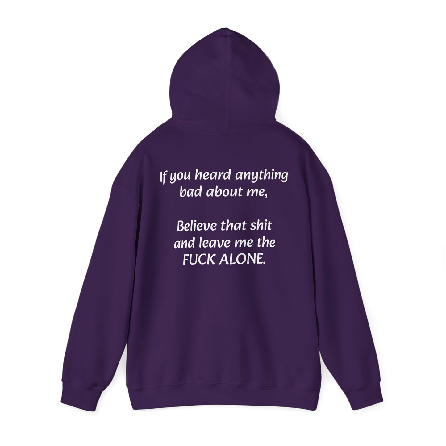 Leave me TF alone Unisex Heavy Blend™ Hooded Sweatshirt