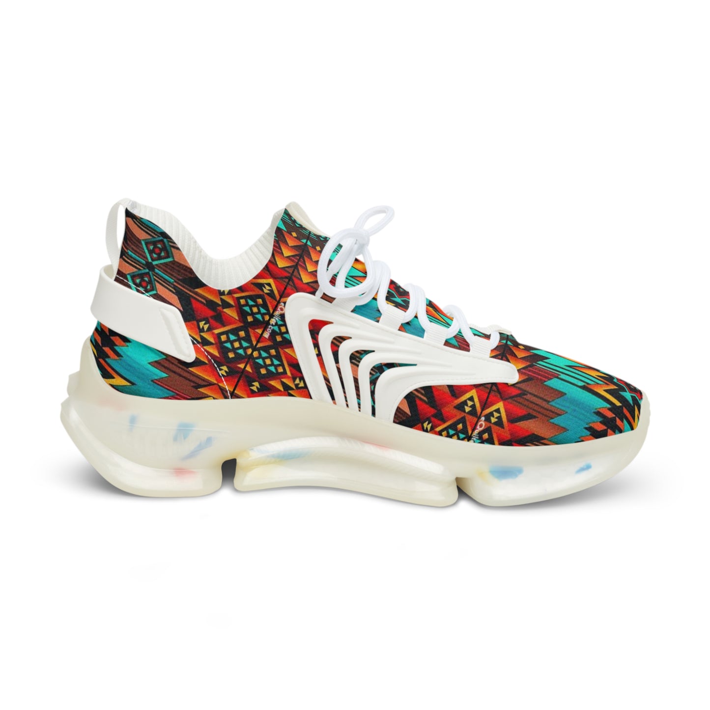 Indigenous print Men's Mesh Sneakers