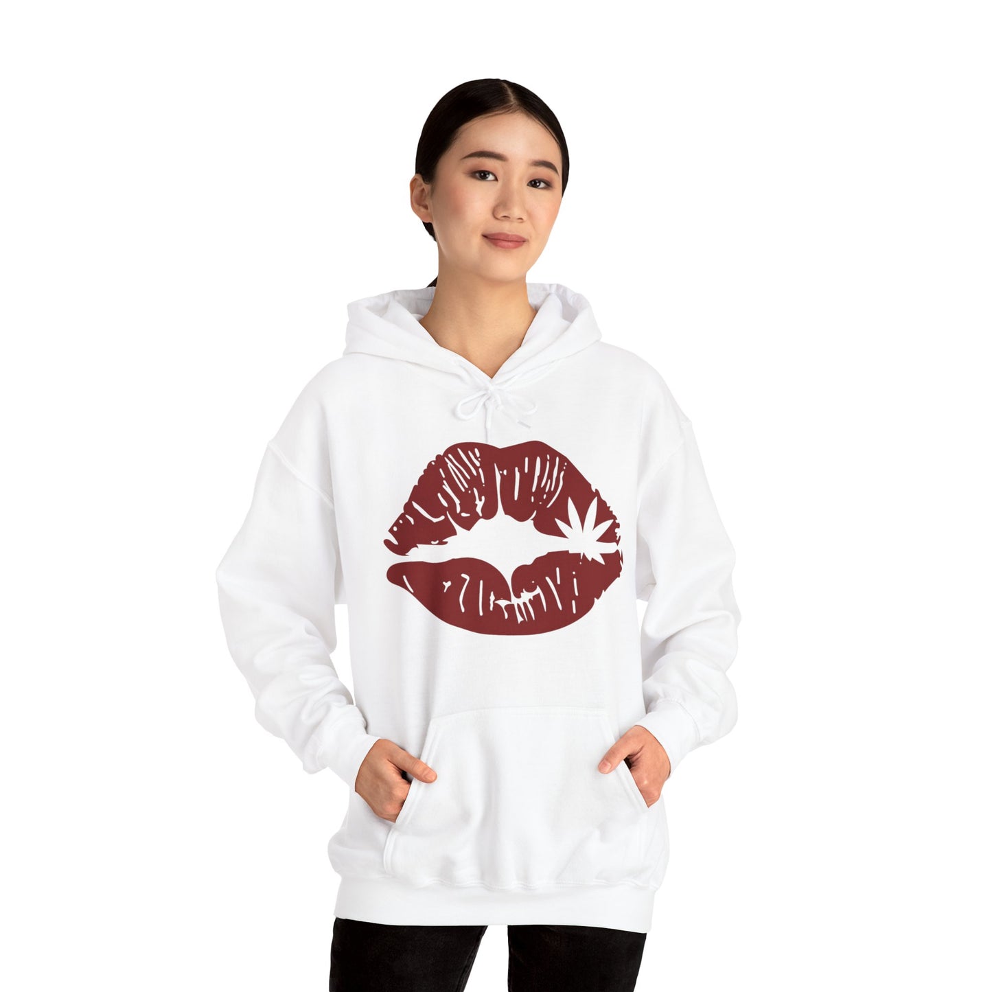 Weed kiss Unisex Heavy Blend™ Hooded Sweatshirt