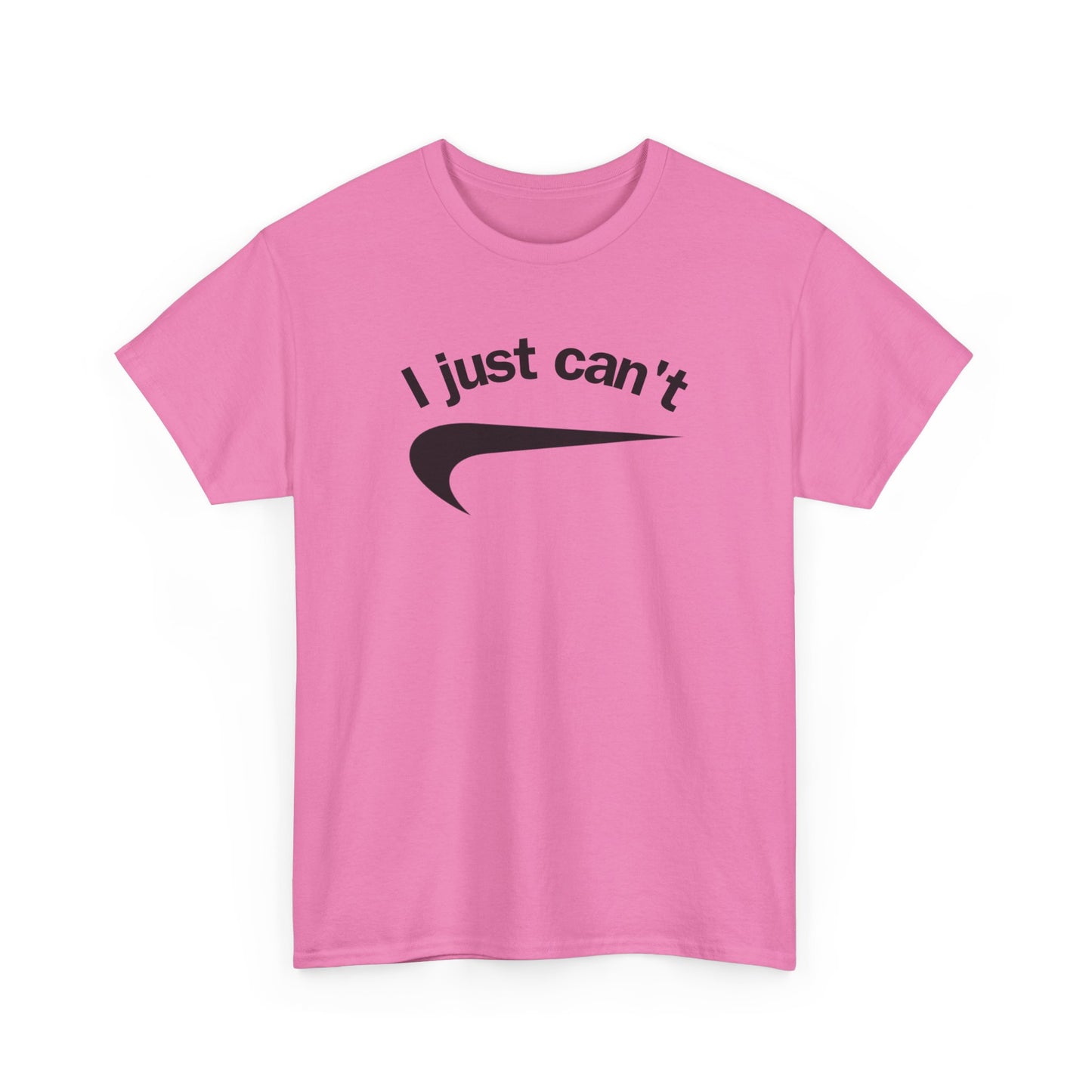 I just can't Unisex Heavy Cotton Tee