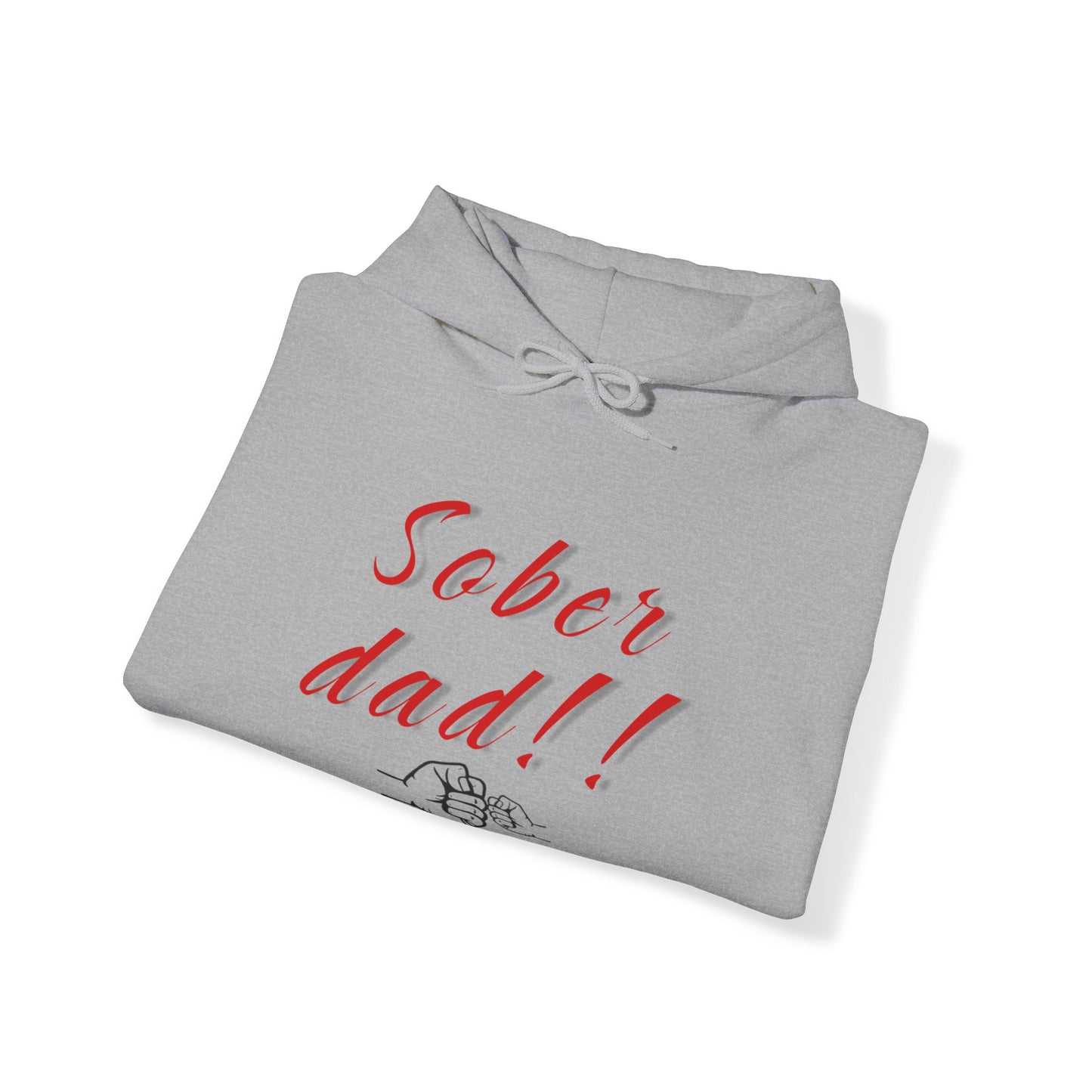 Sober dad Unisex Heavy Blend™ Hooded Sweatshirt