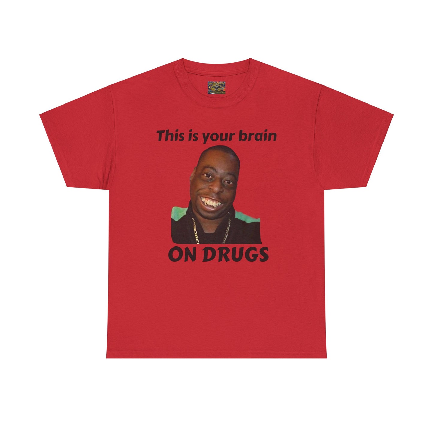 This is your brain on drugs Unisex Heavy Cotton Tee