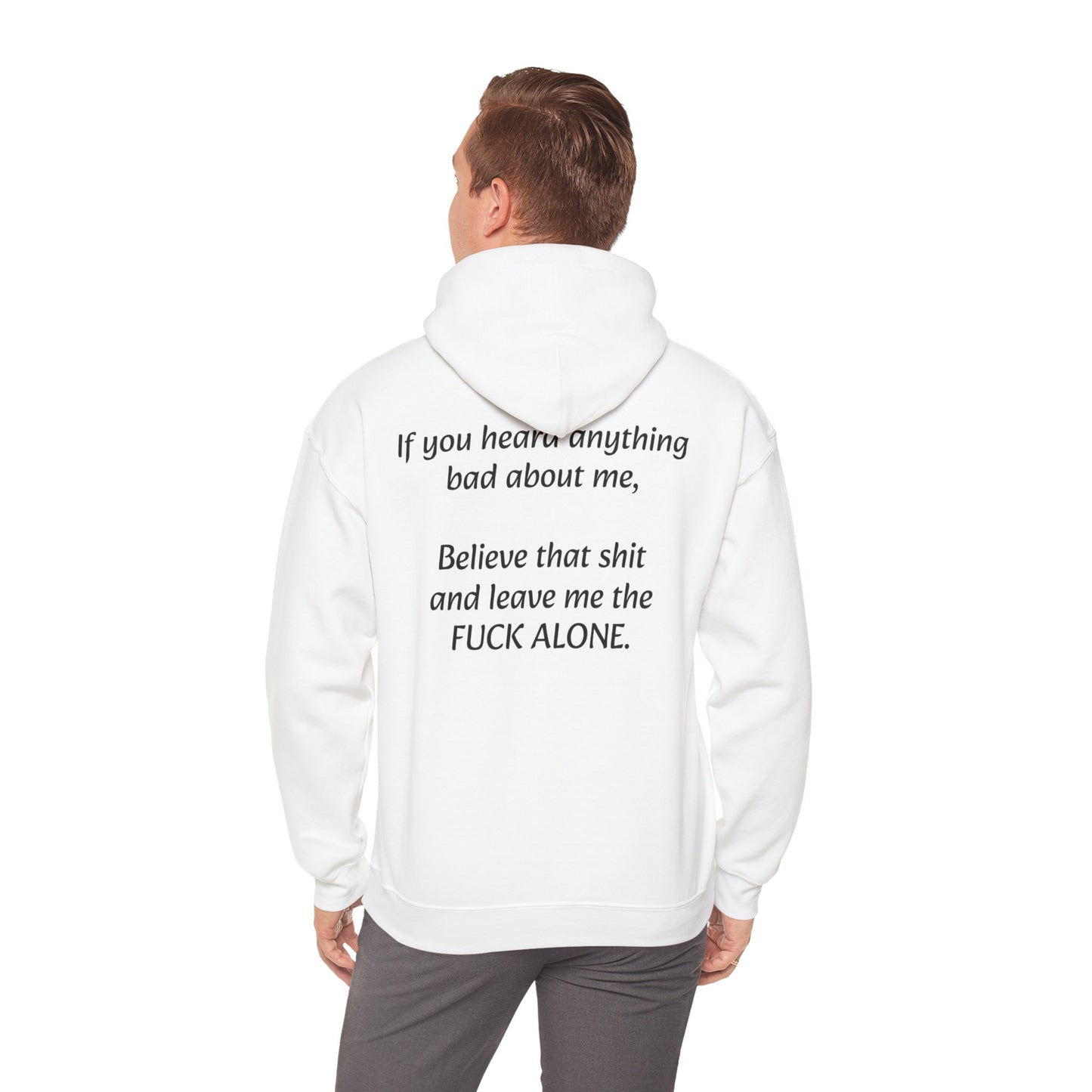 Leave me TF alone Unisex Heavy Blend™ Hooded Sweatshirt