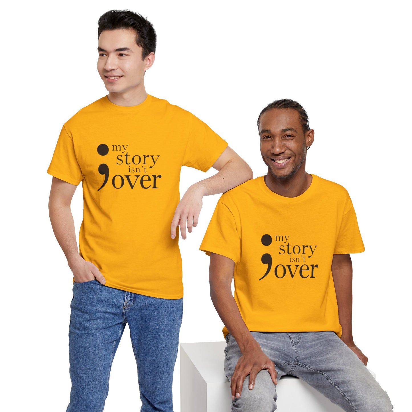 My story isn't over Unisex Heavy Cotton Tee