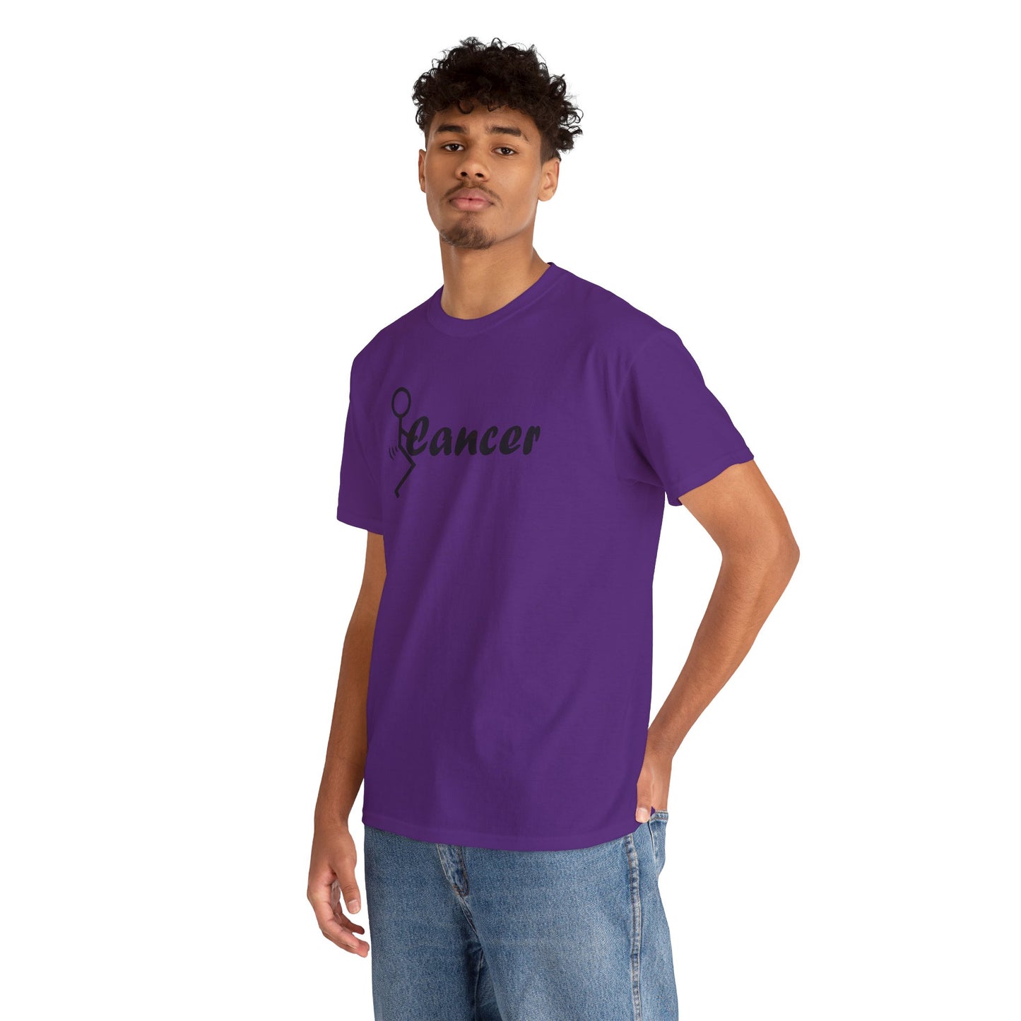 F*ck CANCER Unisex Heavy Cotton Tee