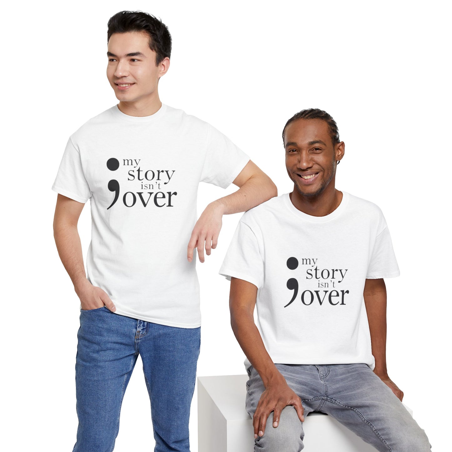 My story isn't over Unisex Heavy Cotton Tee